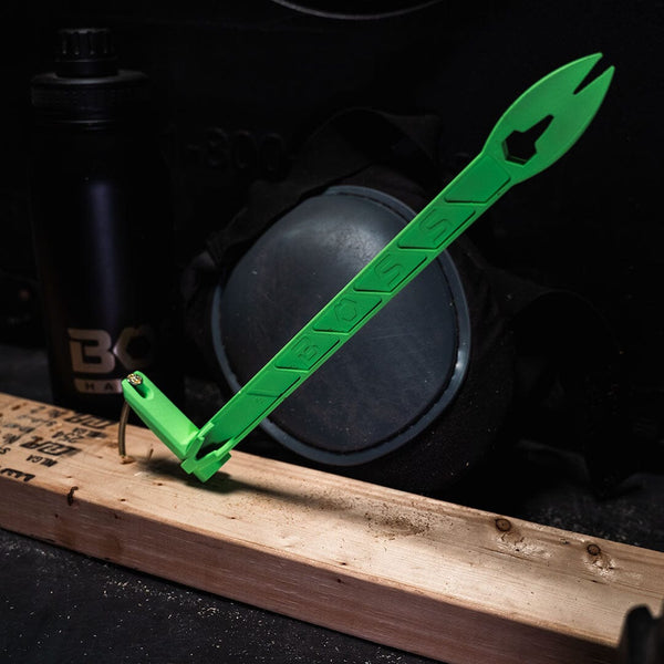 *NEW* Cerakote® Boss Paw | Steel Hand Tools Boss Hammer Co. HI-VIZ Green 11 5/8" Stee;