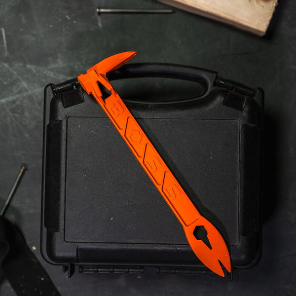 *NEW* Cerakote® Boss Paw | Steel Hand Tools Boss Hammer Co. HI-VIZ Orange 9" Steel