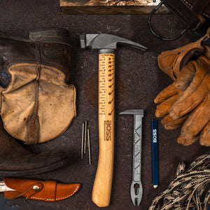 12 oz. Titanium Hammer | Hickory Handle Titanium Hammer Boss Hammer Co. 