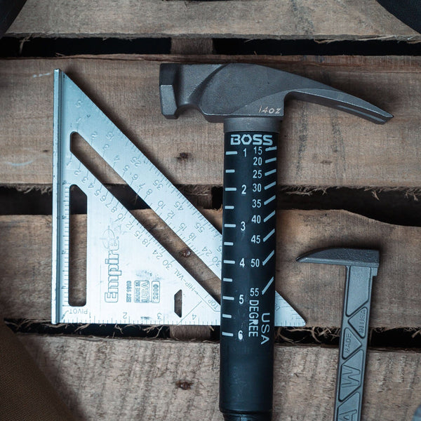 14 oz. Titanium Hammer |Poly-Fiberglass Handle Titanium Boss Hammer Co. 
