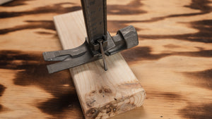 Titanium Framing Hammer using a side nail puller built into the hammer