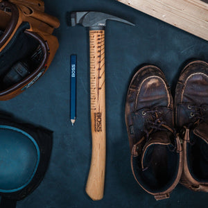 Hickory Hammer | Blemished Titanium Boss Hammer Co. 14 oz Titanium Smooth Face 